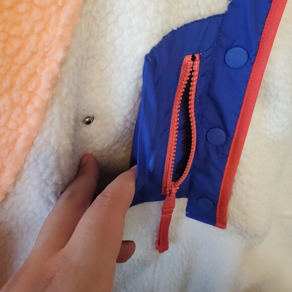 NWoT Free People Hit the Slopes Colorblock Pullover for Women Size Small - Picture 3 of 7